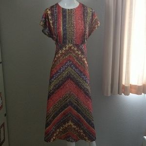 Vintage floral dress